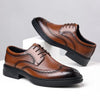 MEN'S BROGUE BREATHABLE HOLLOW DRESS SHOES 22040362S