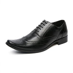 MEN'S BROGUE RETRO CASUAL BUSINESS WEDDING SHOES 71509776S