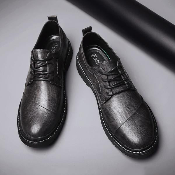 MEN'S STYLISH BUSINESS LACE-UP DRESS SHOES 87194186S