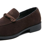 MEN'S CASUAL SUEDE FORMAL WEDDING SHOES 06482122YL