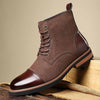 MEN'S RETRO EASY MATCH LACE UP BOOTS 93235032YL