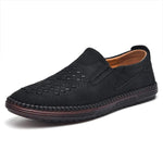 MEN'S FLAT HAND-SEWN SLIP-ON CASUAL SHOES 89090104S