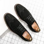 MEN'S LACE UP RETRO WEDDING SHOES 89469212YL