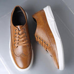 MEN'S CASUAL CARVED WEAR-RESISTANT SIMPLE SNEAKERS 29488581S