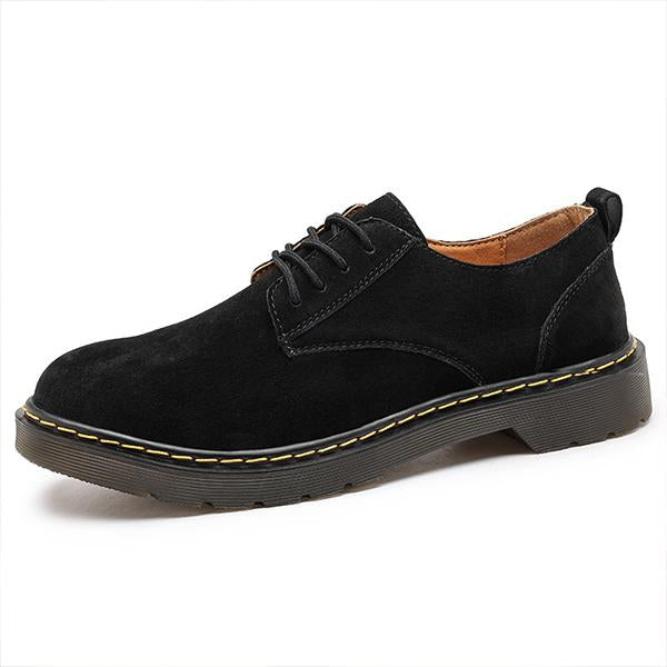 MEN'S CASUAL FASHION LACE-UP RETRO DRESS SHOES 51230042S