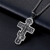 MEN'S VINTAGE CROSS SKULL NECKLACE 56065167S