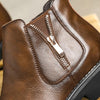 MEN'S CASUAL SIDE ZIP EVERYDAY ANKLE BOOTS 63500269S