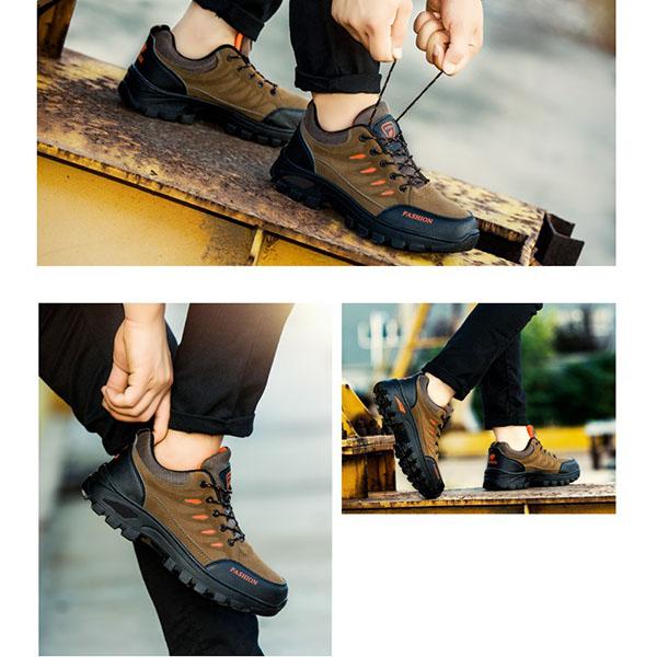 MEN'S FASHION AND BREATHABLE OUTDOOR WORK CASUAL SHOES 55297958YL