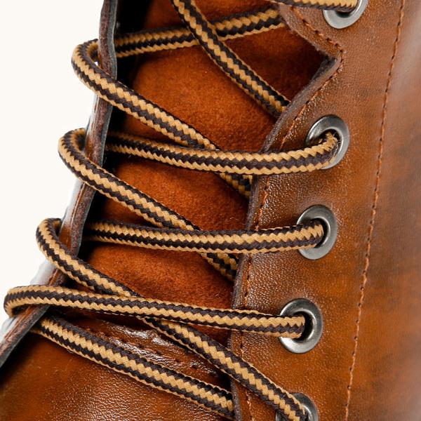 MEN'S RETRO LACE-UP MARTIN BOOTS 21051718S