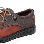 MEN'S LACE UP CASUAL CLOTH SHOES 87164252YL