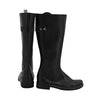 MEN'S ROUND TOE BLACK ELEGANT KNIGHT BOOTS 93999931YL