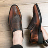 MEN'S STYLISH SLIP-ON POINTED TOE DRESS SHOES 26868352S