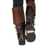 MEN'S VINTAGE BUTTON DETAIL KNEE-HIGH CUFFED BOOTS 66635530S