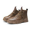 MEN'S THICK SOLE WORK LACE UP BOOTS 90451059S