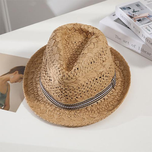 MEN'S ELEGANT SUN VISOR PANAMA HAT 59250559S