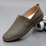 MEN'S LEATHER DRIVING CASUAL LOAFERS 63862678YL