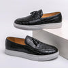 MEN'S STONE PATTERN SLIP-ON CASUAL SHOES 11449658S