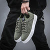 MEN'S CASUAL FLAT FASHION LACE-UP SNEAKERS 08895075S