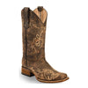 MEN'S SIDE ZIPPER SQUARE TOE WESTERN BOOTS 56530464YL