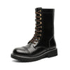 MEN'S RETRO BIKER LACE UP BOOTS 52228637YL