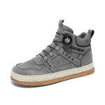 MEN'S CASUAL ESPADRILLE RETRO HIGH-TOP SPORTS SHOES 80093817S