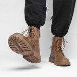 MEN'S RETRO HIGH TOP LACE-UP BOOTS 28087021YL