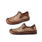 MEN'S RETRO CASUAL LEATHER SHOES 41099120YL