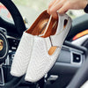 MEN'S LOW-TOP HOLLOW BREATHABLE FLAT DRIVING SHOES 18775993S