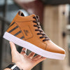 MEN'S CASUAL LACE-UP HIGH-TOP SNEAKERS 87940642S