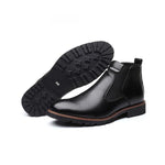 MEN'S CASUAL SLIP-ON ANKLE WORK BOOTS 12489995S