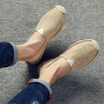 MEN'S RETRO BREATHABLE LINEN CASUAL FISHERMAN SHOES 39048995S