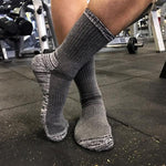 MEN'S COTTON THICKENED TOWEL MID-CALF SPORTS SOCKS 61620411S