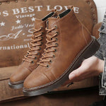 MEN'S FASHIONABLE LACE UP BOOTS 16983334YL