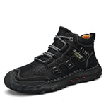 MEN'S HIGH TOP CASUAL LACE UP SHORT BOOTS 64032753YL