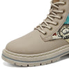 MEN'S CASUAL RETRO LACE-UP BOOTS 50363382YL