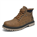 MEN'S TRENDY MID-TOP WORK STYLE BOOTS 49836180S