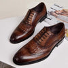 MEN'S BROCK LACE UP OXFORD WEDDING SHOES 20562733YL