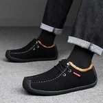 MEN'S CASUAL PLUSH LINED SLIP-ON DRIVING LOAFERS 43873069S