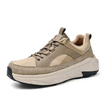 MEN'S RETRO COLOR CONTRASTING LACE UP CASUAL SHOES 46844881YL