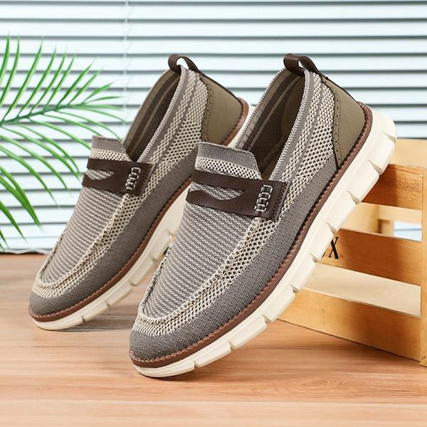 MEN'S MESH BREATHABLE SLIP-ON SPORTS CASUAL SHOES 56535004S