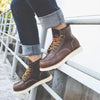 MEN'S RETRO LACE-UP THICK-SOLE MARTIN BOOTS 39105789S