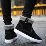 MEN'S WARM STAR STUDDED PLUSH SNOW BOOTS 52866283S