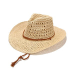 MEN'S CASUAL SUN PROTECTION BEACH STRAW HAT 19764253S