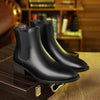 MEN'S FASHIONABLE CHUNKY HEEL CHELSEA BOOTS 29654413S