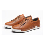 MEN'S LACE UP CASUAL LEATHER SHOES 11517115YL