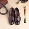 MEN'S SLIP-ON CASUAL LEATHER SHOES 33130686YL