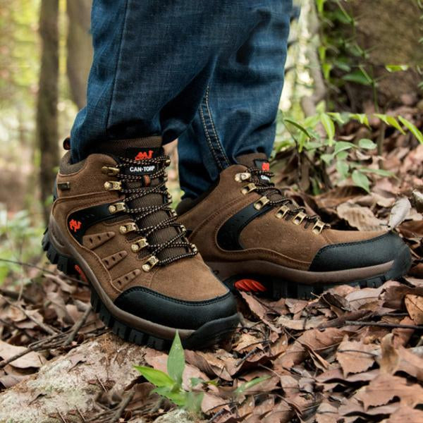 MEN'S WATERPROOF WEAR-RESISTANT OUTDOOR BOOTS 02456109S