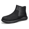 MEN'S FUR INTEGRATED SLIP-ON CASUAL SNOW BOOTS 41591482S