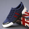 MEN'S LACE-UP CASUAL FLAT CANVAS SHOES 48470817S