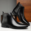 MEN'S STYLISH POINTED TOE CHELSEA BOOTS 51350962S